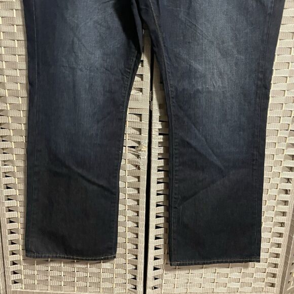 Gap 1969 Boot Cut Jeans Men’s 40X30 Blue Dark Wash ROCKAWAY Cotton Denim EUC - Picture 4 of 12
